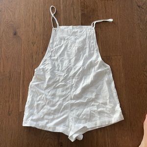 White Romper Coverup